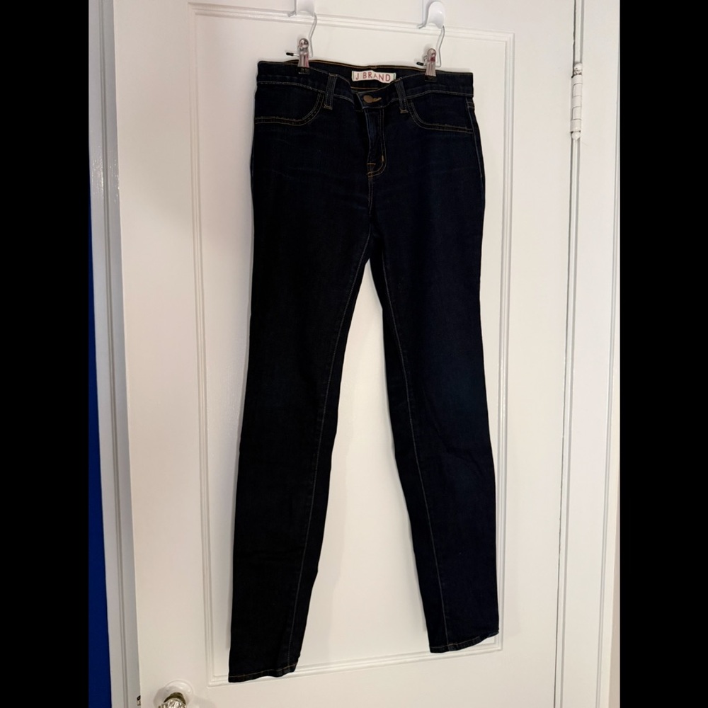 J Brand Women's Dark Blue Skinny Jeans